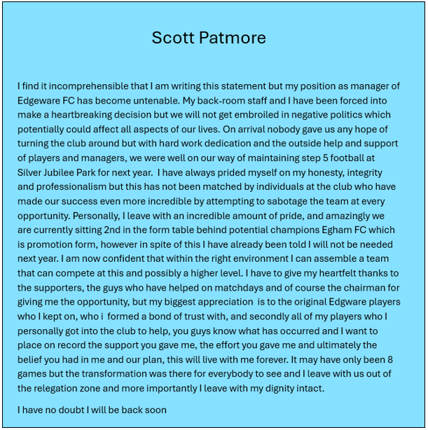 Scott Patmore (@scottyp1) on Twitter photo 