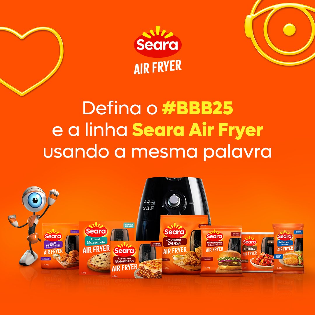 🚨 𝐴𝑡𝑒𝑛𝑐̧𝑎̃𝑜, 𝑝𝑟𝑒𝑠𝑡𝑒 𝑚𝑢𝑖𝑡𝑎 𝑎𝑡𝑒𝑛𝑐̧𝑎̃𝑜: Escolha 𝐔𝐌𝐀 palavra que define essas duas grandes invenções da humanidade. Conta pra gente aqui 👇 #SearaNoBBB25 #BBB25