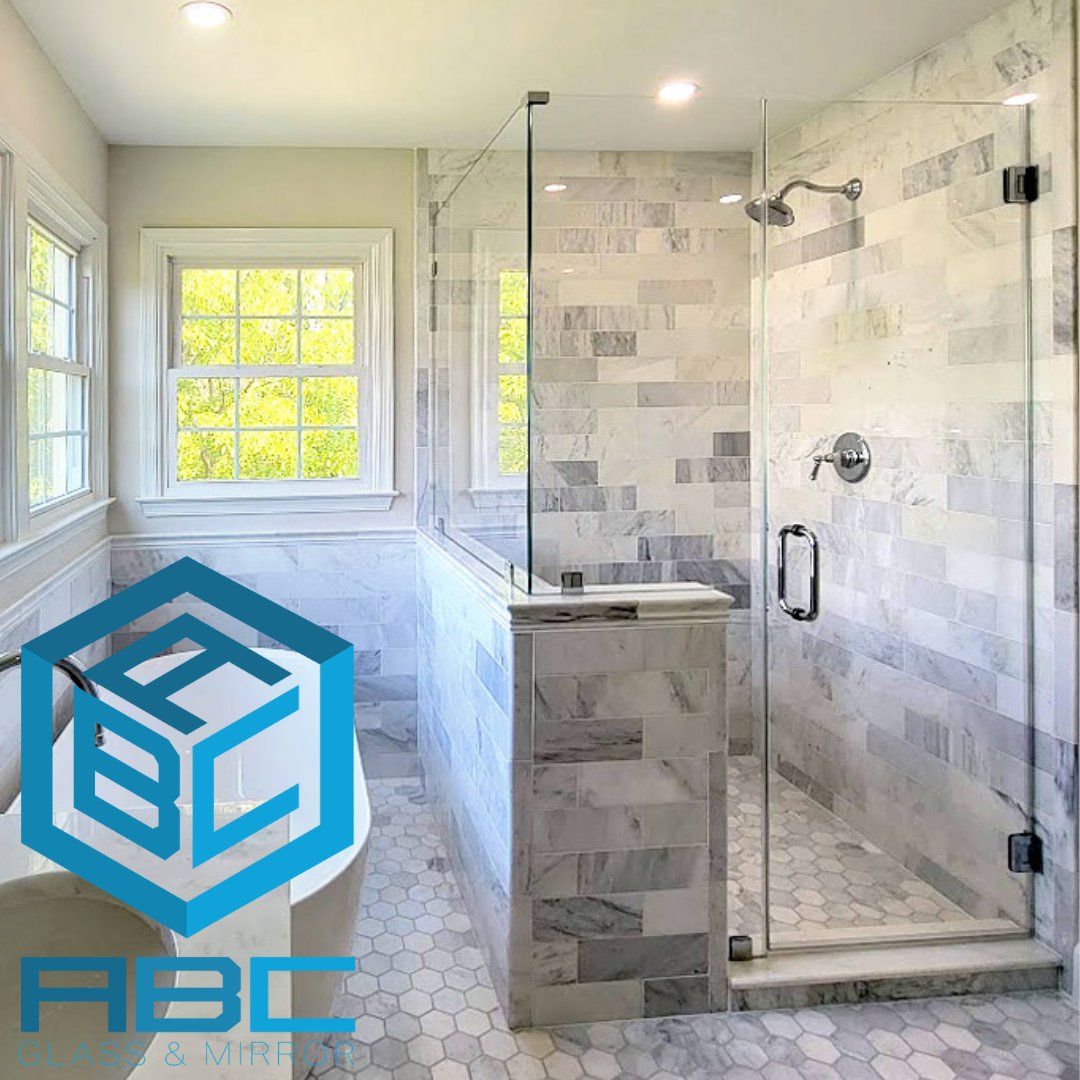 abcglassinc's tweet image. 🛁💦 Say goodbye  outdated spaces and hello to open elegance! 🌟 Enjoy sleek design, natural light, and easy maintenance—all while elevating your home’s value. Ready for the ultimate upgrade? 🚿✨ #BathroomGoals #HomeLuxury