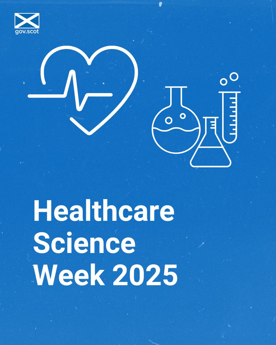 Scot Gov Health (@scotgovhealth) on Twitter photo It’s healthcare science week. Healthcare scientists in Scotland use science, engineering & technological skills to improve patient care and health outcomes.
Discover 50+ exciting careers here ➡️ ow.ly/yVHR50VfU2c
<a href="/hcsnes/">Healthcare Science NES</a> <a href="/catherinemross/">Prof Catherine Ross</a> #HCSWEEKSCOT2025 It’s healthcare science week. Healthcare scientists in Scotland use science, engineering & technological skills to improve patient care and health outcomes.
Discover 50+ exciting careers here ➡️ ow.ly/yVHR50VfU2c
<a href="/hcsnes/">Healthcare Science NES</a> <a href="/catherinemross/">Prof Catherine Ross</a> #HCSWEEKSCOT2025