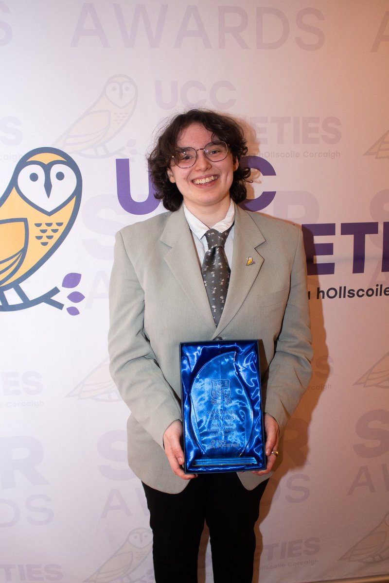 UCC History Society (@ucchistorysoc) on Twitter photo A huge celebration for us as we won the <a href="/uccsocieties/">UCC Societies</a> STARs award for Best Arts, Cultural, and Debating Society! Alongside this, our Chairperson won a STAR award for her individual contribution to societies 🎉 A huge celebration for us as we won the <a href="/uccsocieties/">UCC Societies</a> STARs award for Best Arts, Cultural, and Debating Society! Alongside this, our Chairperson won a STAR award for her individual contribution to societies 🎉