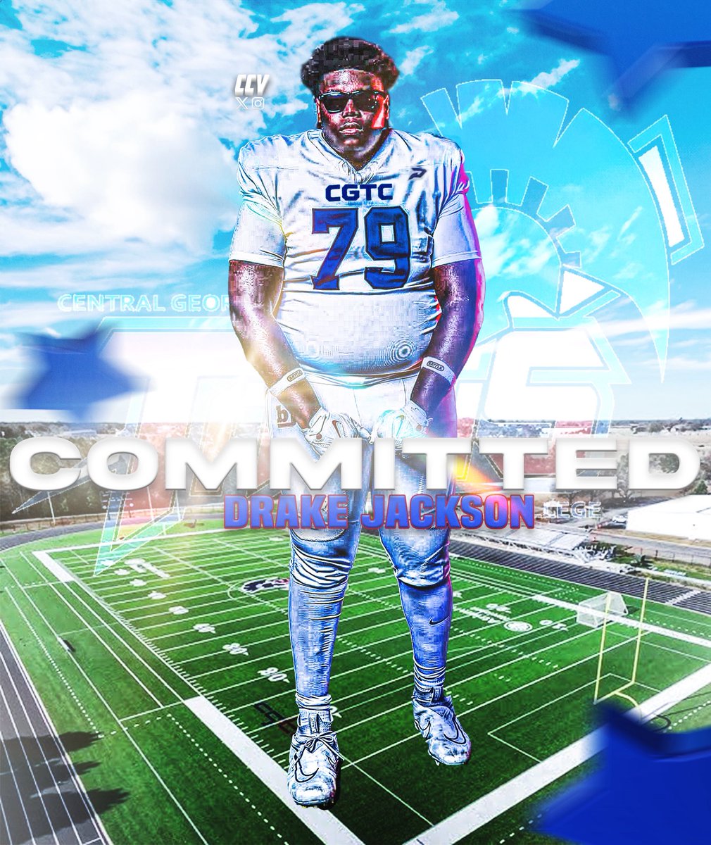 After a lot of thought and long conversations I would like to thank my family &amp; all my coaches who have helped me get to this point in my football career. With that being said I will be taking the JUCO route and will be committing to Central Georgia Technical College!! All the
