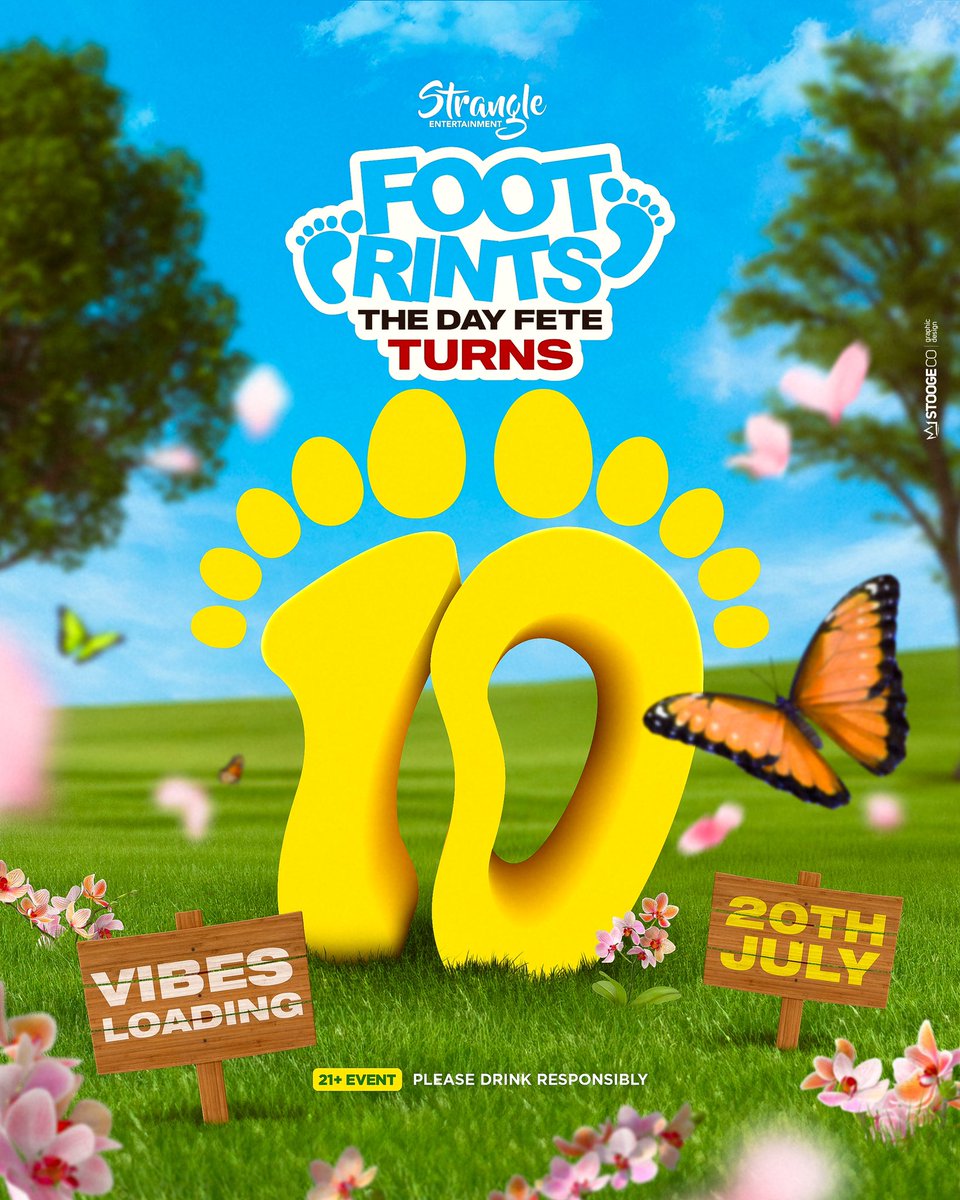 Strangler268's tweet image. Summers most anticipated fete returns==> ๐
๐จ๐จ๐ญ๐ฉ๐ซ๐ข๐ง๐ญ๐ฌ: ๐๐ก๐ ๐๐๐ฒ ๐
๐๐ญ๐ ๐ฃ๐บโ๏ธ
AND THIS YEAR, WEโRE TURNING 10 ๐๐๐ฅ
โ
nonstop vibes, elite entertainment and cocktails galore! ๐๐น๐ฅ + A BIGGER AND BETTER VENUE ๐
๐๏ธ July 20th 2025
โฆ..Vibes Loadingโฆ..