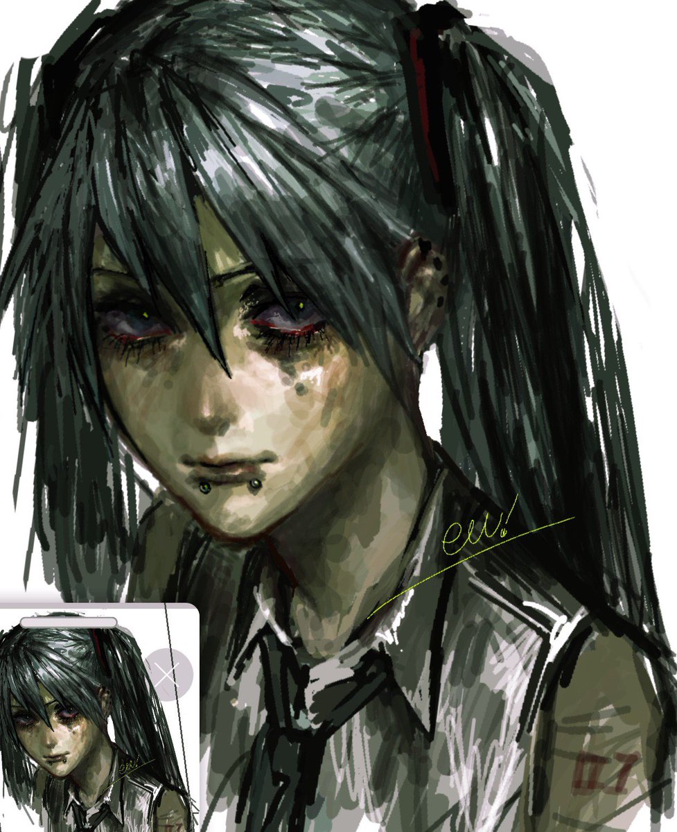 ewphoria00's tweet photo. emo miku🌀 #artmoots https://t.co/sTBedJtWPF