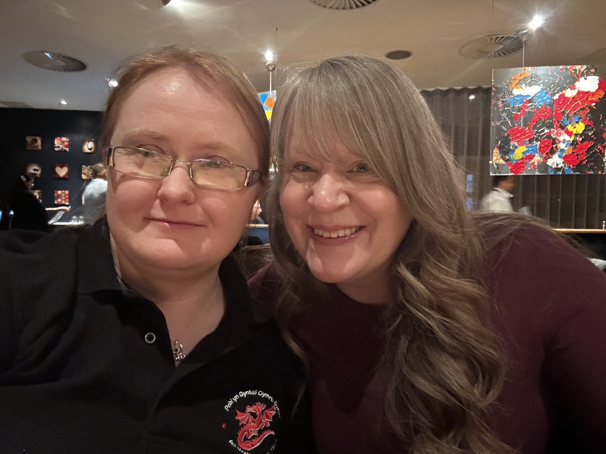 It was lovely to see @AndreaMeek1 this evening, nice to have good  catch up with her and her work she does.