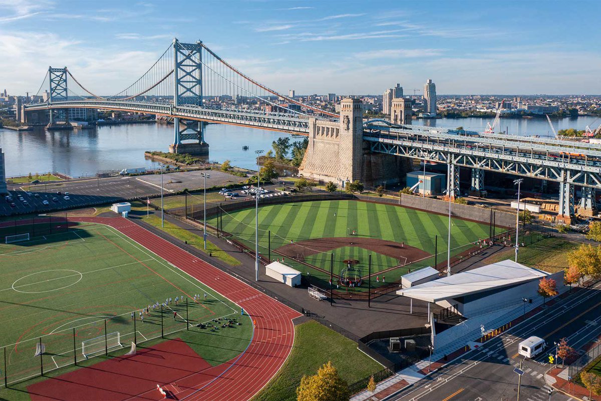 Camden Athletic Complex at Rutgers University in Camden is considered one of the 11 best backdrops in college baseball