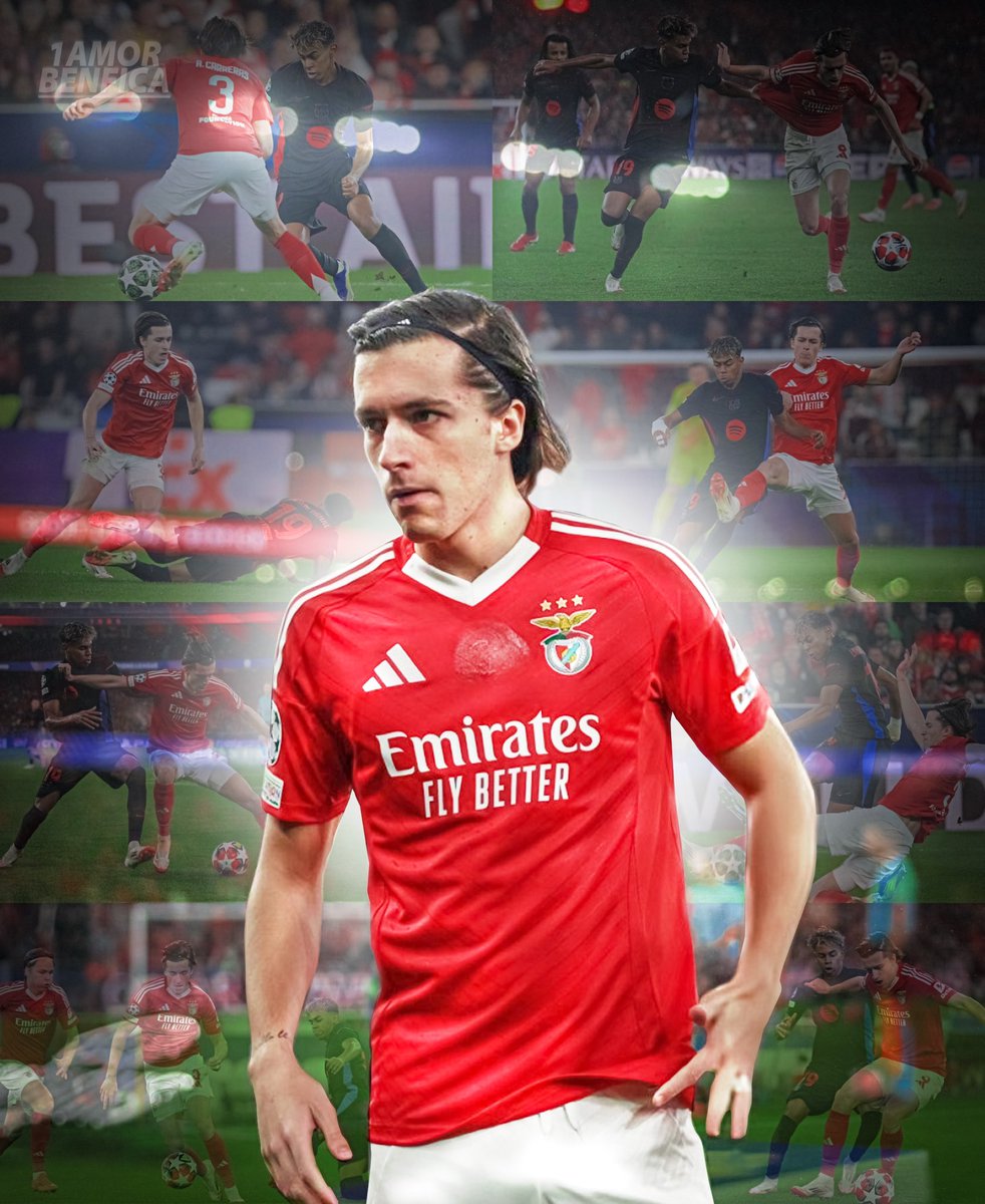 1amorbenfica's tweet photo. A qualidade de Yamal é impressionante, um dos melhores do mundo, mas recordar que os dois últimos jogos na Luz, passou a um jogador banal que não conseguia fazer absolutamente nada, acabando por ser substituído por ter sido anulado por apenas um jogador, Álvaro Carreras ! 😍🦅 https://t.co/9hRYAlRbEd