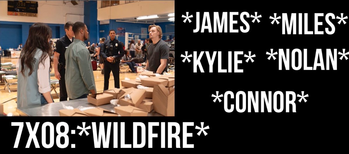 MANDY_rieger's tweet photo. 💙🚓The Rookie🚓💙
🚓🔥7x08:Wildfire🔥🚓
♥️James♥️🤠Miles🤠💐Kylie💐
🖤Nolan🖤🔫Connor🔫
#TheRookie #JamesMurrary #MilesPenn #JohnNolan https://t.co/9rHcNq4mHO