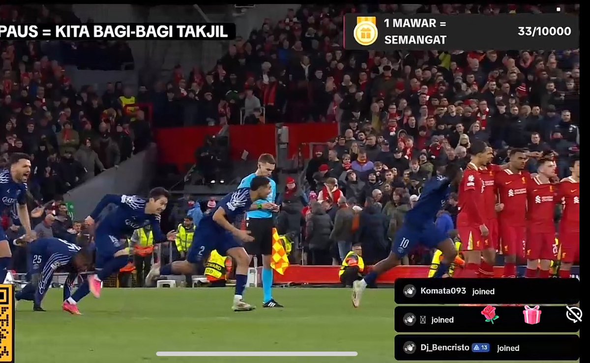 Liverpool elimination in champions league. Congratulation PSG 🔥