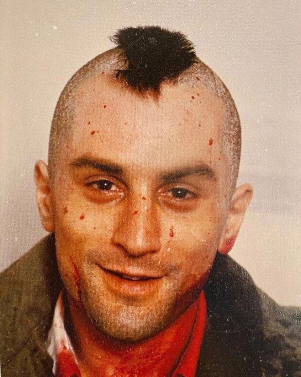 Robert De Niro on the set of Taxi Driver, 1976