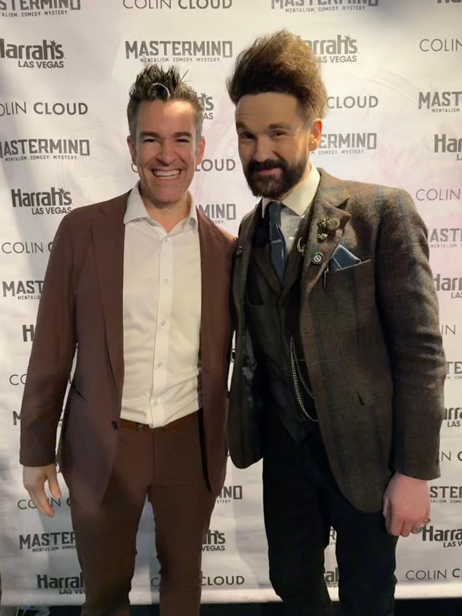 Jeff Civillico (@jeffcivillico) on Twitter photo Blown away by <a href="/Colin_Cloud/">Colin Cloud</a> Mastermind at <a href="/HarrahsVegas/">Harrah's Las Vegas</a> 🤯🤯🤯🤯🤯
Having seen him previously with <a href="/ShinLimMagic/">Shin Lim</a> at <a href="/TheMirageLV/">The Mirage</a>, I knew he was phenomenal… but WOW! The full show is sooo, soooooo good. Brilliant show. Brilliant showman. Can’t recommend highly enough ⭐️⭐️⭐️⭐️⭐️ Blown away by <a href="/Colin_Cloud/">Colin Cloud</a> Mastermind at <a href="/HarrahsVegas/">Harrah's Las Vegas</a> 🤯🤯🤯🤯🤯
Having seen him previously with <a href="/ShinLimMagic/">Shin Lim</a> at <a href="/TheMirageLV/">The Mirage</a>, I knew he was phenomenal… but WOW! The full show is sooo, soooooo good. Brilliant show. Brilliant showman. Can’t recommend highly enough ⭐️⭐️⭐️⭐️⭐️