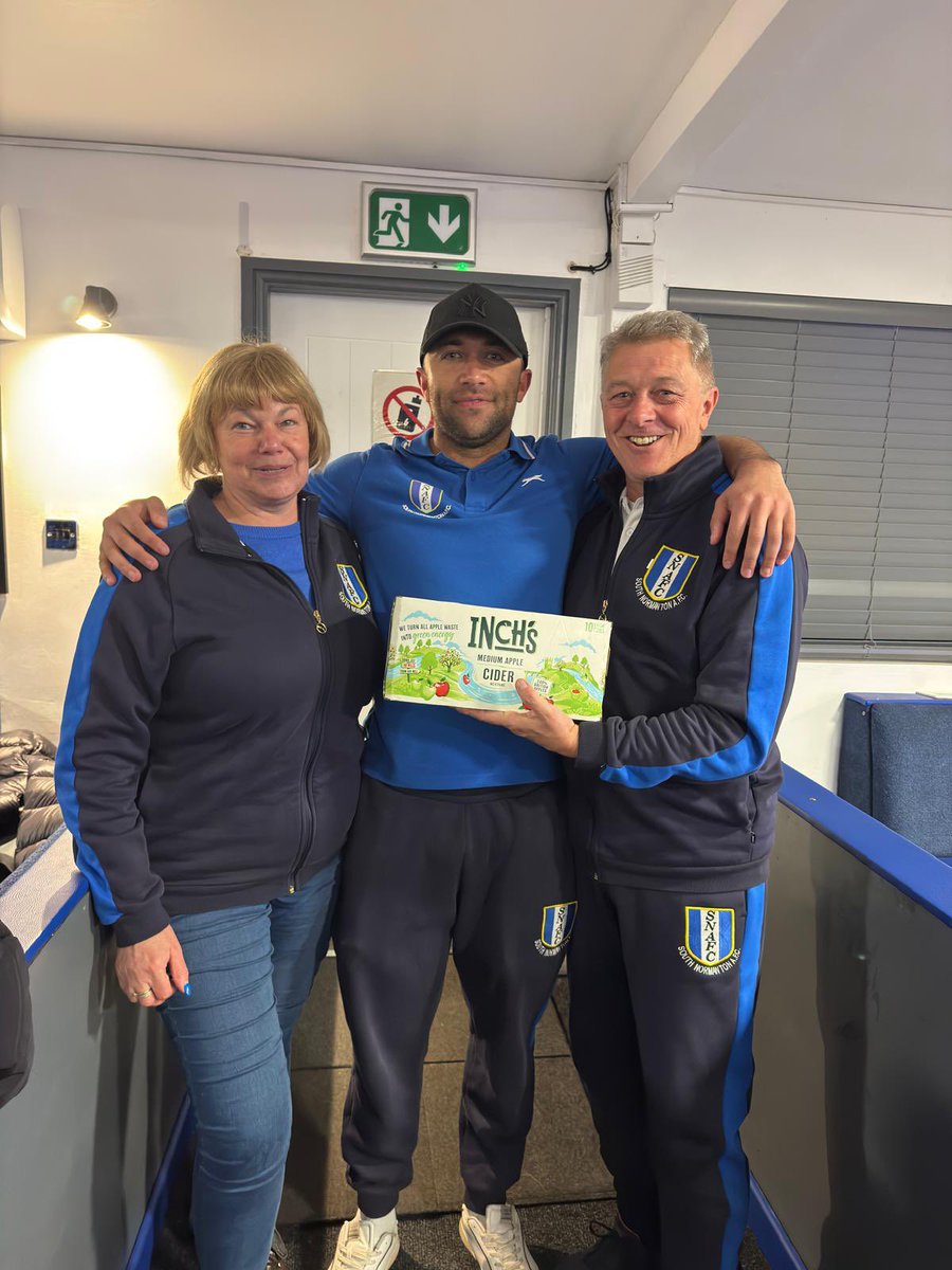 South Normanton Athletic FC (@officialshiners) on Twitter photo MOTM tonight was <a href="/PerryRichards14/">Perry Richards</a> unplayable 💙🤍
Thanks to Debbie & Kev as always. MOTM tonight was <a href="/PerryRichards14/">Perry Richards</a> unplayable 💙🤍
Thanks to Debbie & Kev as always.