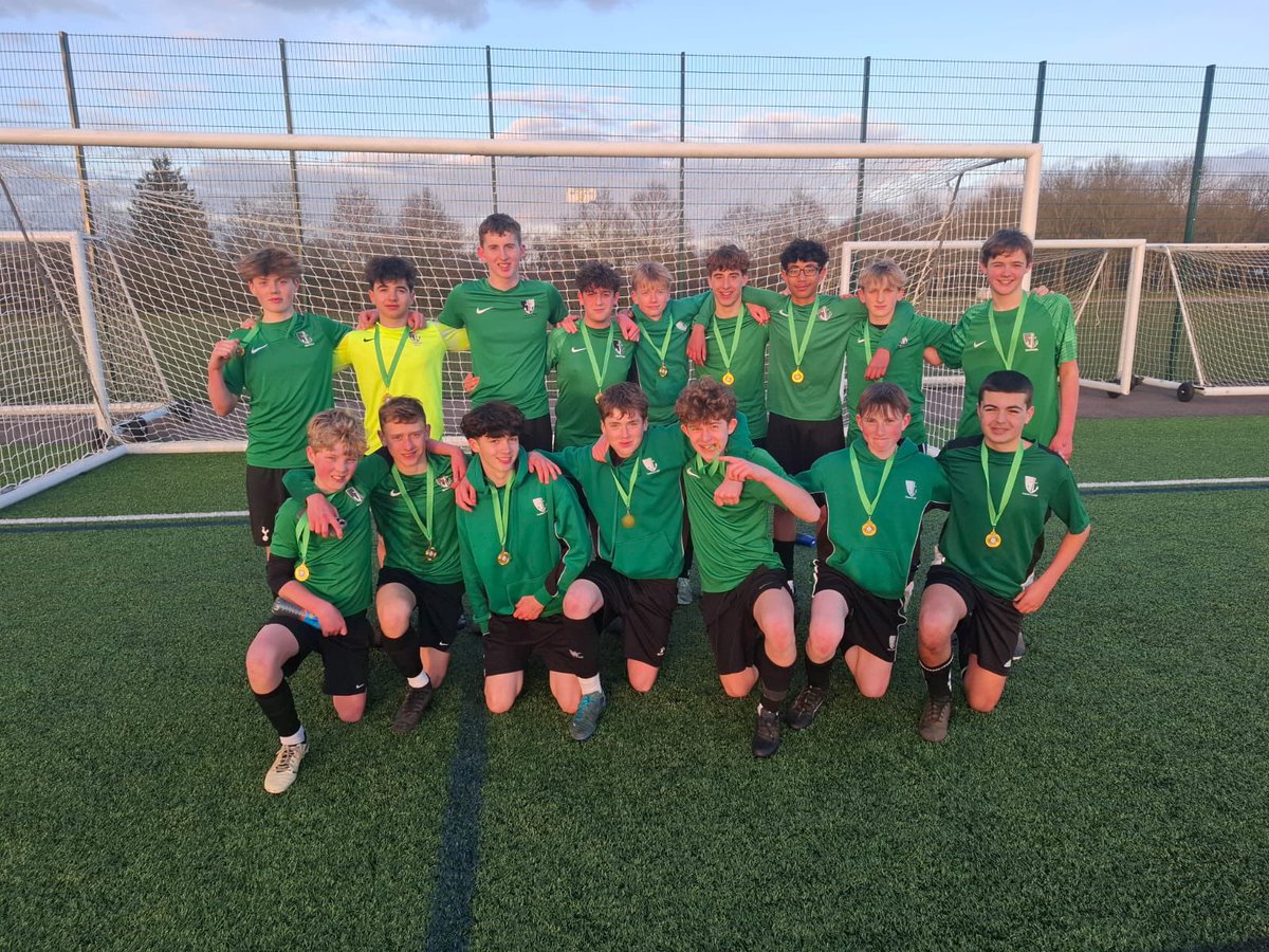 Huge congrats to our Yr 10 B Boys Football team 
They are District B League Final winners 🥳
Their 4-0 win over Croxley Danes included goals from Oli ⚽️⚽️, Taylor &amp; Adam. Huge thanks to Mr Garvey for coaching them. Such strength in depth in this yr group 👏