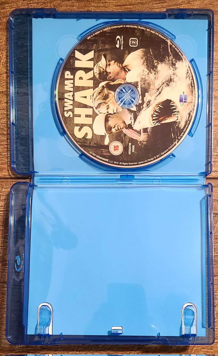 Just added the UK Blu-ray release of Swamp Shark starring <a href="/KristySwansonXO/">Kristy Swanson</a> to my library. 

#movies #bluray #horror #action #2010s #physicalmedia #collection #horrorjunkie #actionmovies