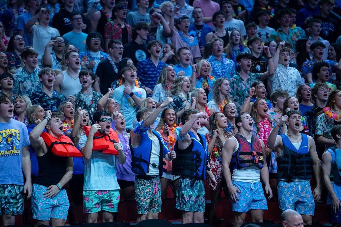 About yesterday. I am so grateful to be apart of this special student body. It’s been an absolute privilege to watch Waukee basketball these past 4 years. We ain’t done yet… ⚾️