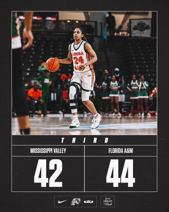 Florida A&M Womenโs Basketball ๐ (@famu_wbb) on Twitter photo At the end of the third. 
#FAMU | #Rattlers | #Pressureon | #Sisterhood At the end of the third. 
#FAMU | #Rattlers | #Pressureon | #Sisterhood