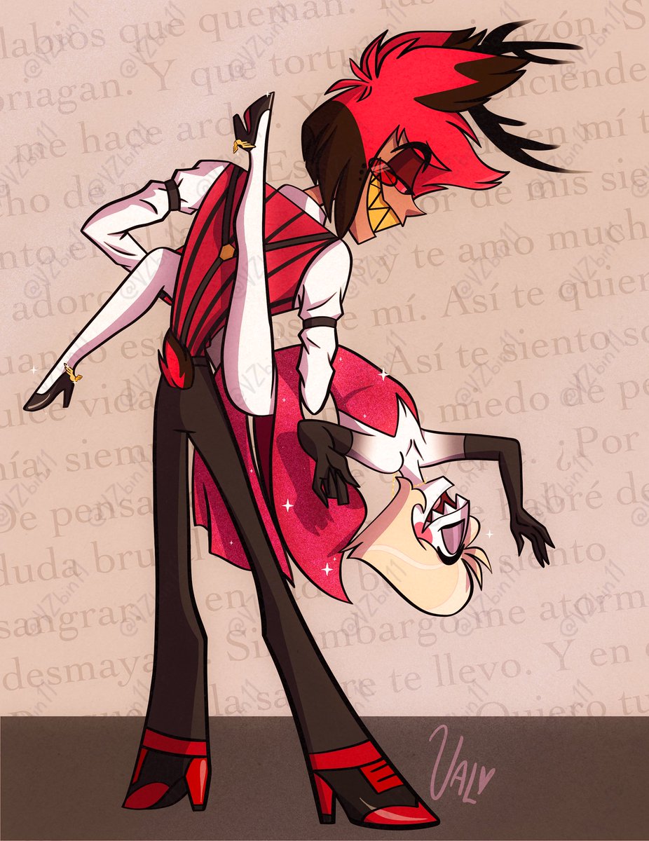 ‼️ SPOILER ALERT ⚠️ (Maybe) 📻🍎 #radioapple 
From the amazing fic Ruination of Lucifer by <a href="/Syaunei/">Syaunei</a> 

Chapter 36: Libertango ❤️

#appleradio #luciferhazbinhotel #alastorhazbinhotel #RuinationOfLucifer #Syaunei #tango 

Still can’t decide which version I like the most!