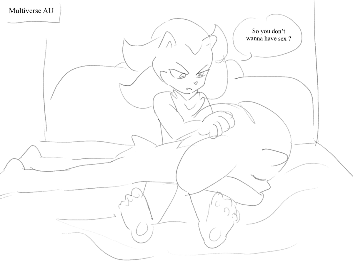 onstandbye's tweet photo. #sonadow #shadonic #trans #transsonic #sonic #shadow #SonicTheHedgehog #ShadowTheHedgehog #comics 
TW: Dysphoria https://t.co/tA9o1PNkYL