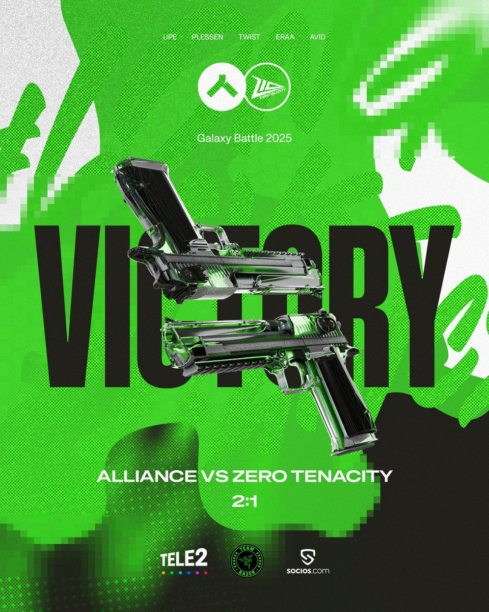 Alliance (@thealliancegg) on Twitter photo THERE IT IS!🔥
One blowout followed by two OT's that's the CS2 experience! GGWP <a href="/Z10esports/">Z10 Esports</a>!! THERE IT IS!🔥
One blowout followed by two OT's that's the CS2 experience! GGWP <a href="/Z10esports/">Z10 Esports</a>!!