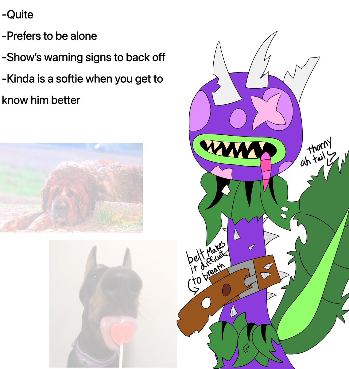 Did more of him for fun