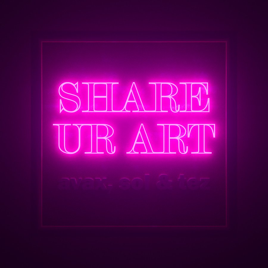 🥰🥰🥰Art share🥰🥰🥰
AVAX, SOL &amp; TEZ 
I will buying/bidding on my faves Wednesday night PST.
love