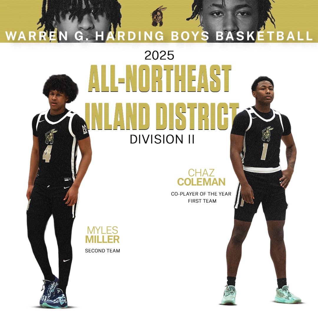 WghBasketball's tweet photo. Congratulations to Chaz Coleman and Myles Miller on earning All-District Honors!
#CompetitorsOnly https://t.co/j7tQNa6dk7