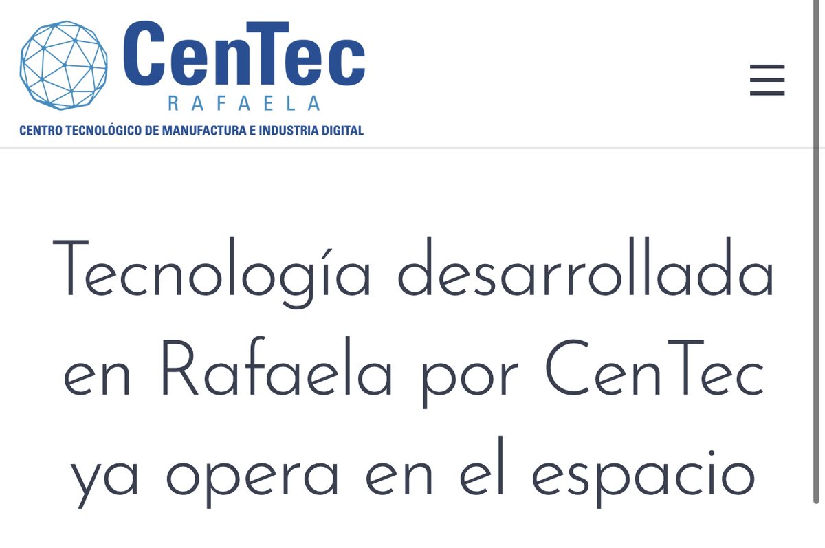 Visitamos el CEnTEC Rafaela, donde se desarrollaron piezas clave del motor a propulsión para la industria aeroespacial, utilizadas en un remolcador orbital que viajó a la Luna a bordo de un Falcon 9 de <a href="/SpaceX/">SpaceX</a>  y que ya opera en el espacio. Un hito que reafirma la capacidad de
