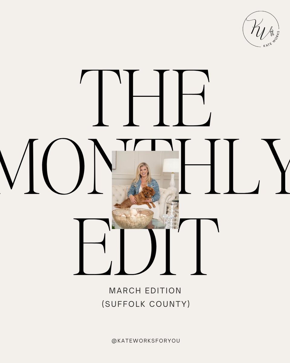 KateWorksForYou's tweet image. Welcome March! Swipe for a few things going on this month in Suffolk County and what I'm seeing in the market.⁠
⁠
⁠
⁠
#longislandrealestate #longisland #movetolongisland #longislandhomes #longislandrealtor #realestatesuffolkcounty #suffolk