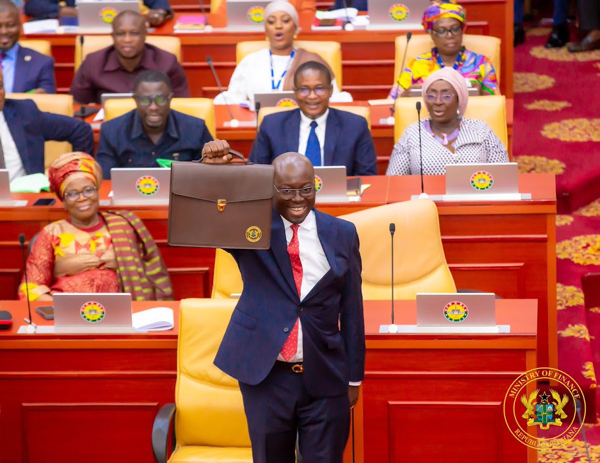 Cassielforson's tweet photo. I wish to express my profound gratitude to His Excellency President John Dramani Mahama and the good people of Ghana for the opportunity to present the maiden budget of this administration.

This budget is not just about numbers—it is a blueprint for growth, stability, and opportunity. It lays the foundation upon which we will build a more resilient and equitable society. 

I call on Parliament, the business community, civil society, investors, and all citizens to support the bold reforms outlined in this budget.

Together, we have the power to build a resilient economy that not only tackles today’s challenges but secures a prosperous future. 

With unity and determination, we can restore faith in our economy, foster innovation, and uplift every Ghanaian. #ResettingGhana