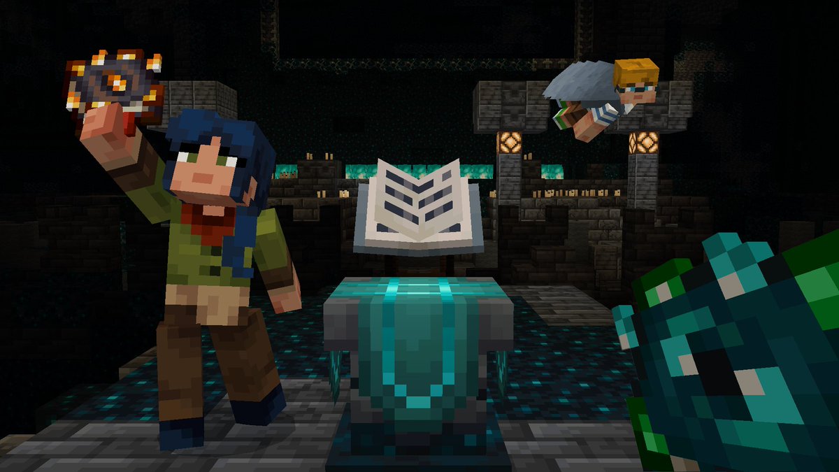 EternalCrtns's tweet image. 🔮A brand new enchantment table! Get ready to power up your gear like never before!
#Minecraft #Bedrock