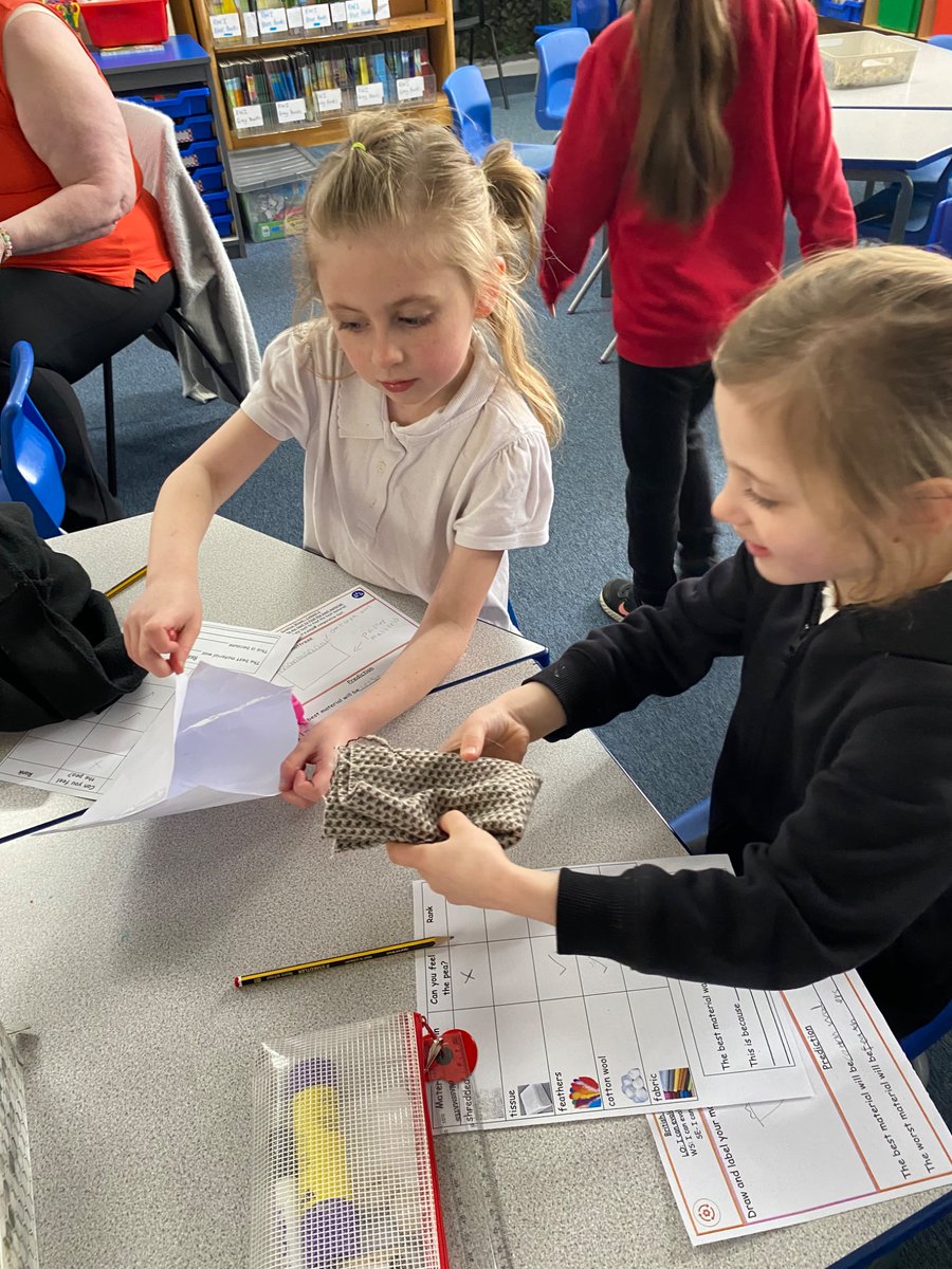 StAntsShipley's tweet image. Class 2 Science Week! Investigating the best material for a mattress so the princess wouldn’t feel the pea! #teamsas
