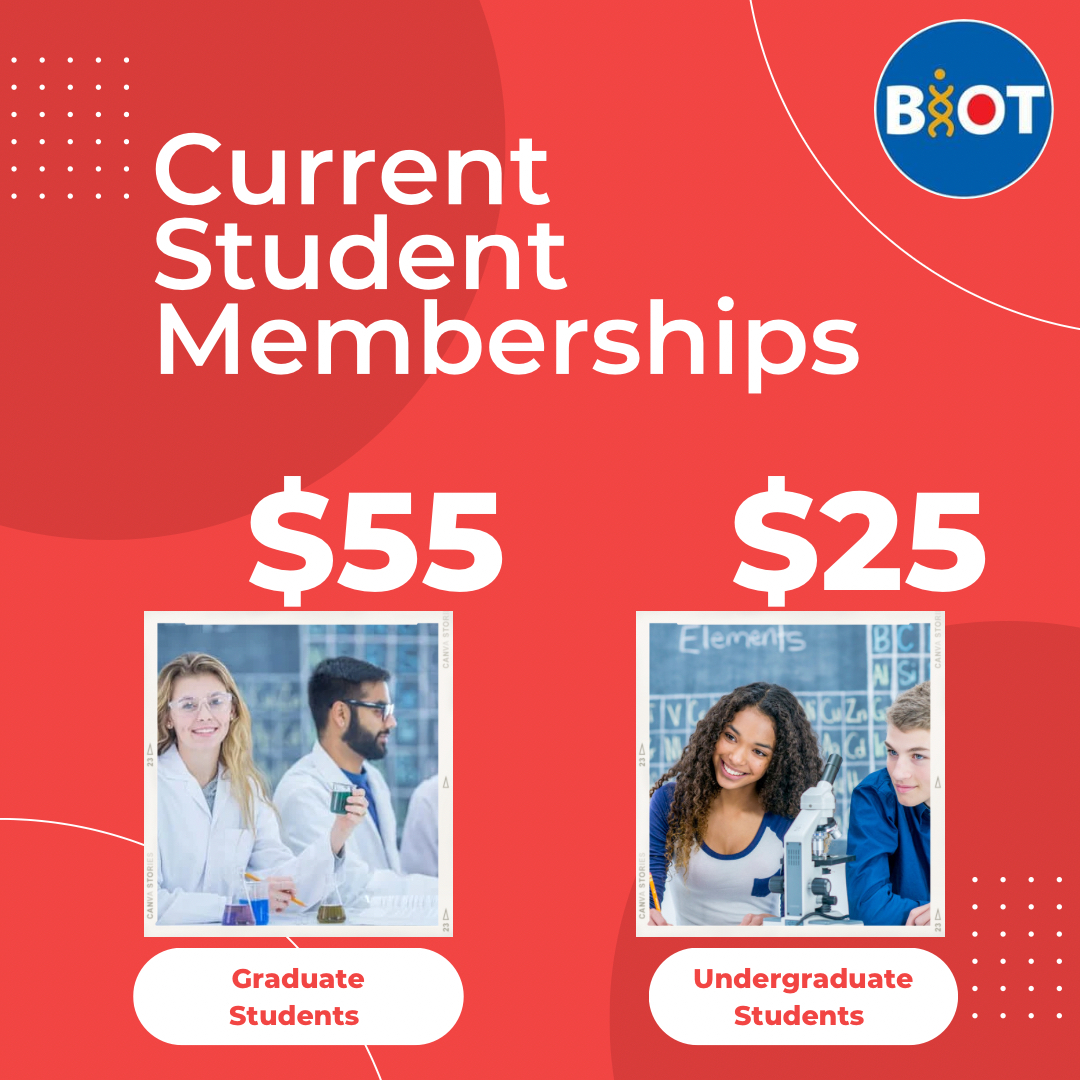 Did you know students have discounted membership rates? Become an ACS BIOT member to gain access to exclusive career planning tools, awards &amp; fellowships. Plus access to our BIOT events. Check out your options at ACS.org/membership &amp; more benefits at lnkd.in/eTWDxdW8