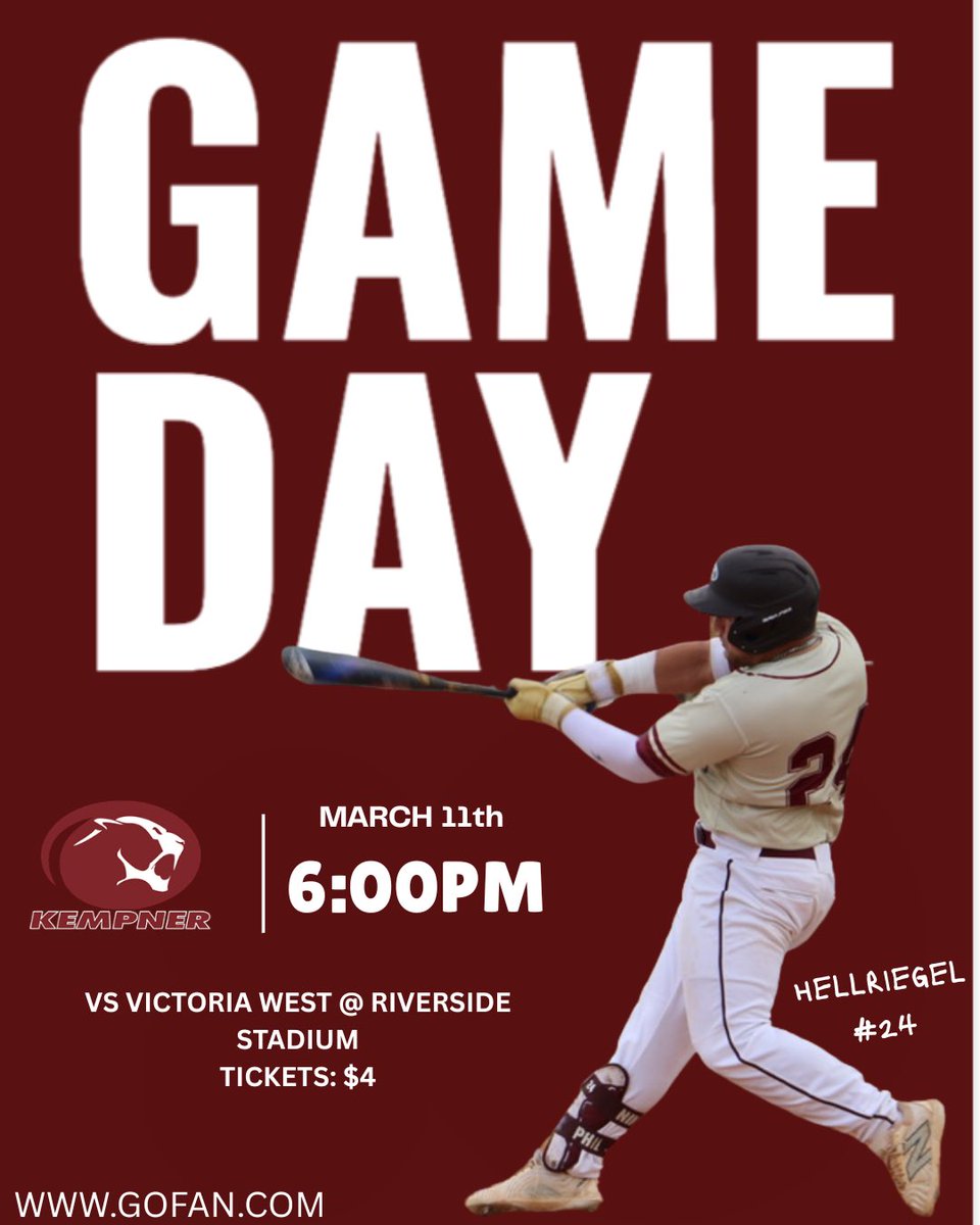 Coach Folkerts (@coachfolkerts) on Twitter photo District play starts tonight! Heading out on the road!! <a href="/KHSBaseball1988/">Kempner HS Baseball</a> <a href="/khstrainerlady/">KempnerSportsMed</a> <a href="/KHS_Cougars/">Kempner High School</a> District play starts tonight! Heading out on the road!! <a href="/KHSBaseball1988/">Kempner HS Baseball</a> <a href="/khstrainerlady/">KempnerSportsMed</a> <a href="/KHS_Cougars/">Kempner High School</a>