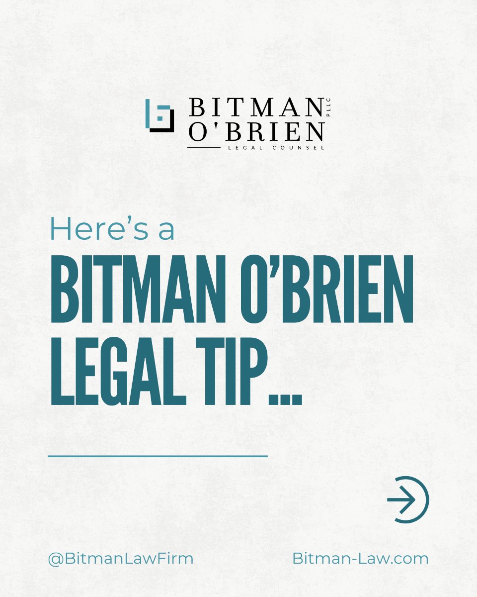 Bitmanlawfirm's tweet photo. 💻 How secure is your business? Swipe for essential tips to protect your data and comply with the law.

#BusinessLaw #LegalProtection #BitmanOBrien #ContractAdvice #Lawyers https://t.co/5sn7hhZFok