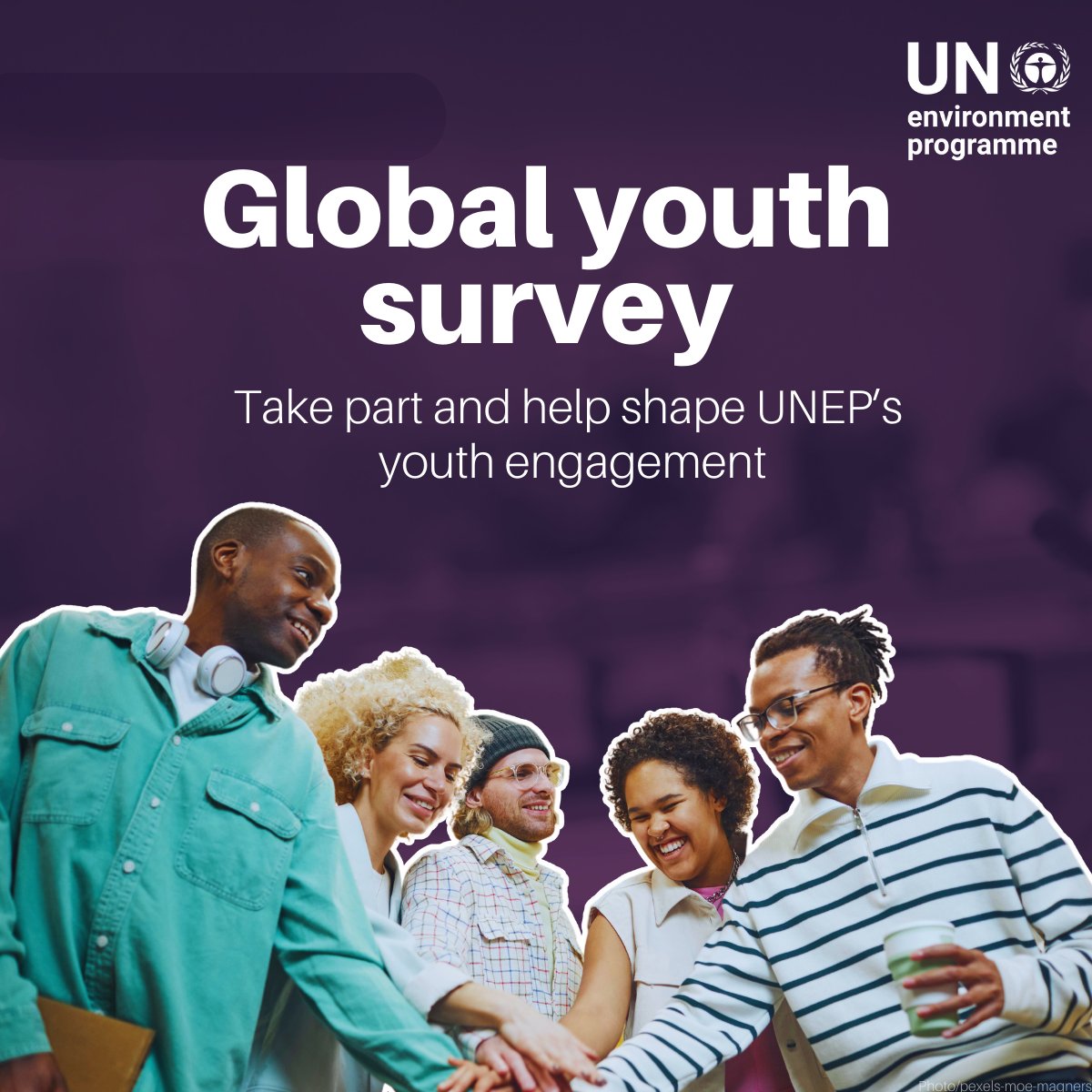 The deadline for our youth survey in partnership with <a href="/cymgunep/">Children & Youth Major Group to UNEP</a> has been extended to March 31st.

Don't miss this chance to make your voice heard. Share your priorities and interests in addressing environmental challenges.

Take the survey now: unep.org/topics/youth-e…