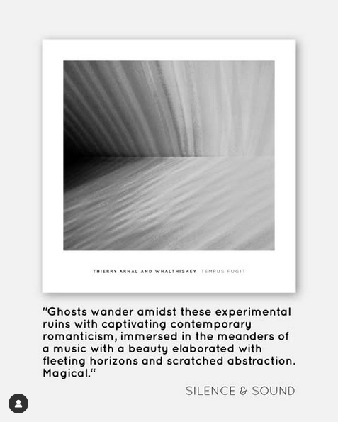 WalThisney's tweet photo. Excellent review for Thierry Arnal &amp; WHΛLTHISИEY's TEMPUS FUGIT by Roland Torres Martin of Silence &amp; Sound:

https://t.co/1Z1oTlZOLq

#adventurousmusic #experimentalsound #soundart #exprimentalmusic #experimentalelectronicmusic #deeplistening #dronemusic https://t.co/jmsQw09DtX