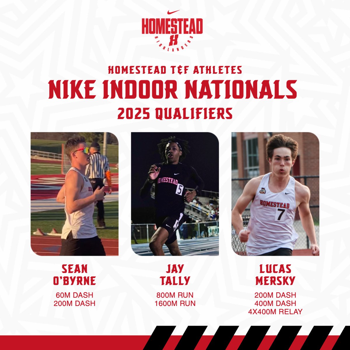 Congratulations and good luck to our Highlanders that will finish their winter AAU season at Nike Indoor Nationals this upcoming weekend! #MightyHighlanders