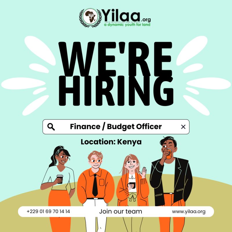 youth_yilaa's tweet photo. 📢 Recruitment of a Finance/Budget Officer
📍 Location: Kenya
📋 Reports to: YILAA Director
📝 Type: Consultant
🔗 See full details: https://t.co/djMFpN6NZA
📅 NEW Deadline: 13 March 2025
Join us in empowering youth for climate justice! 🌍✨
#YILAA #FinanceJob #Hiring https://t.co/lx6gIPm7Sj