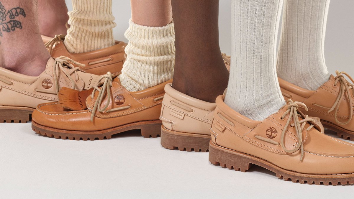 Hender Scheme✖️Timberland 3eye Hender Scheme Timberland Collaboration 3-Eye Boat Shoe | Hypebeast