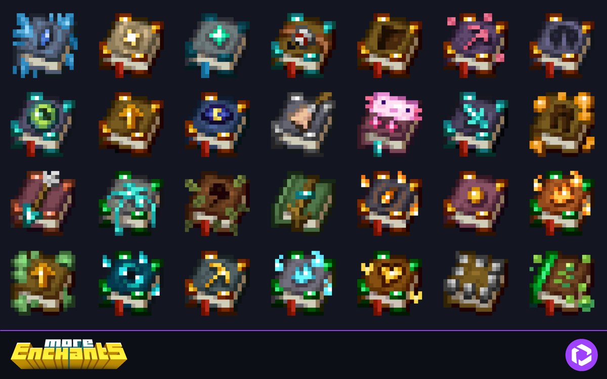 EternalCrtns's tweet image. 📚 So many enchants, so many choices!
#Minecraft #Bedrock