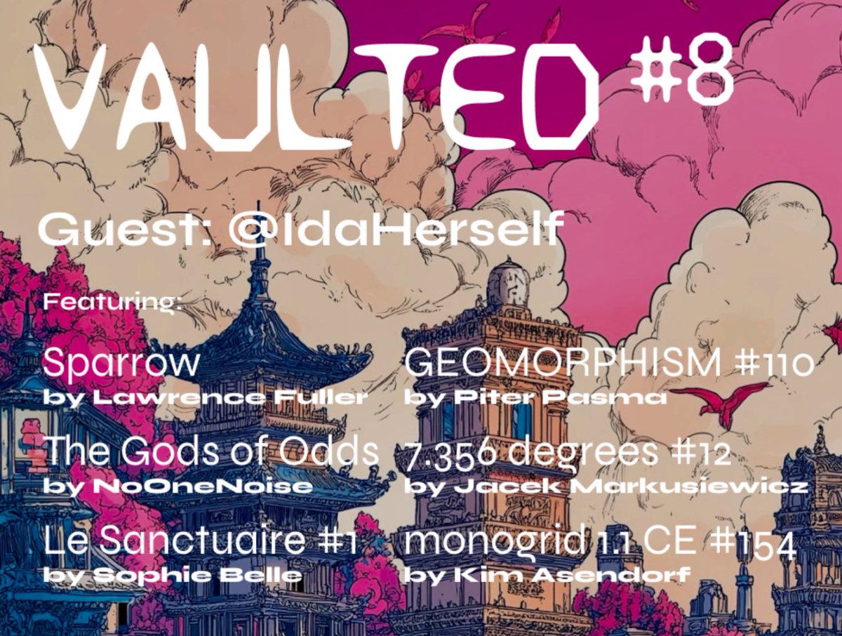 Excited to share my interview with Vaulted Chronicles, where I discuss my journey as a collector and art on Tezos. I also highlight some of my favorite artists, including <a href="/piterpasma/">piterpasma</a> <a href="/jMarkusiewicz/">Jacek Markusiewicz</a> <a href="/kimasendorf/">KiM ASENDORF</a> <a href="/LaurenceFuller/">Laurence Fuller</a> <a href="/NoOneNoise/">No One Noise</a> <a href="/hosseinyektapo1/">Yekta ✎ 𝕌𝕟𝕕𝕖𝕣𝕣𝕒𝕥𝕖𝕕</a> <a href="/OriginalGoldCat/">goldcat</a>