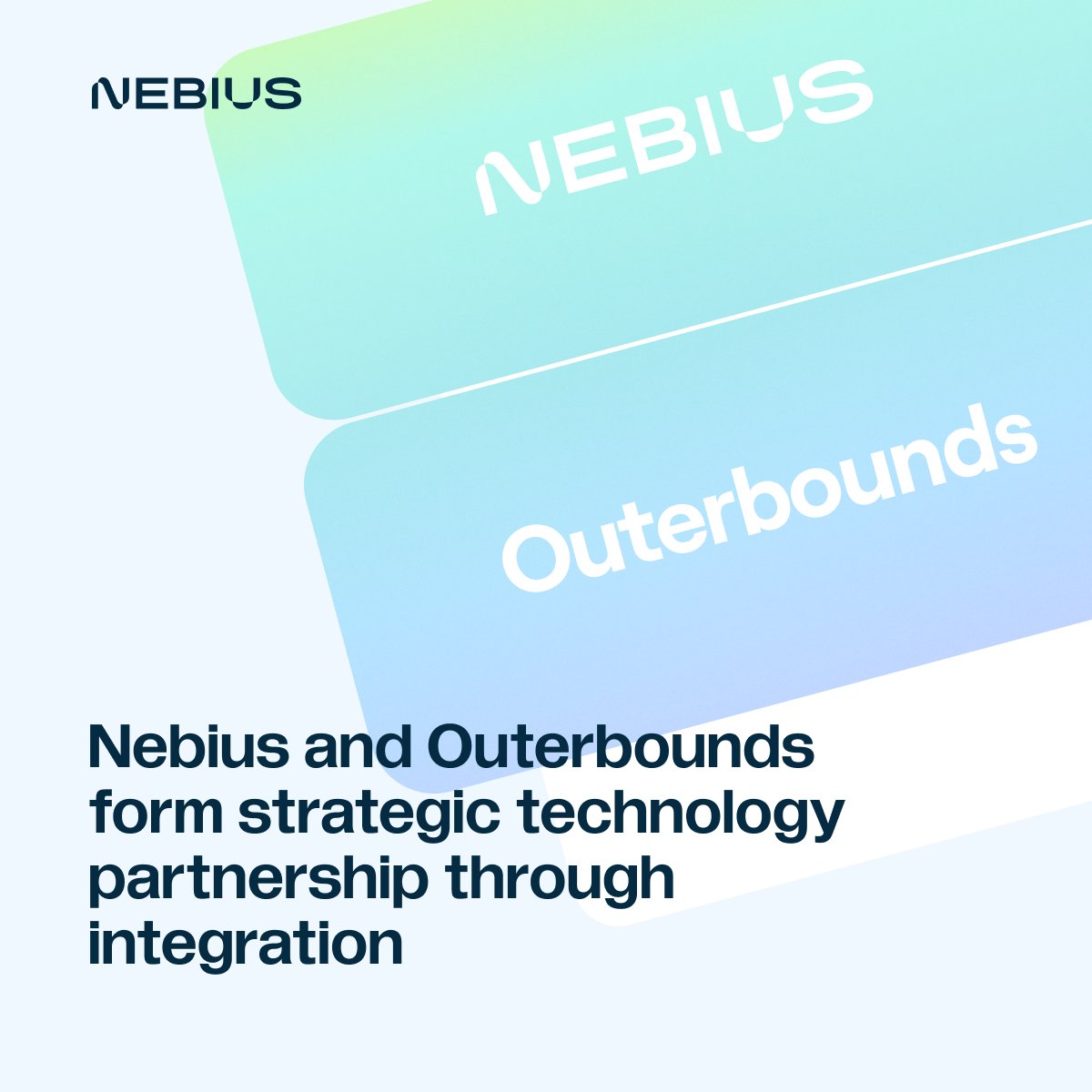 Nebius and <a href="/OuterboundsHQ/">Outerbounds</a> form strategic partnership to deliver a full-stack solution for business-critical AI systems 🔀 Read the blog to find out more and start using the integration: nebius.com/blog/posts/neb…

That’s right: Nebius AI Cloud, the ultimate cloud for AI innovators,