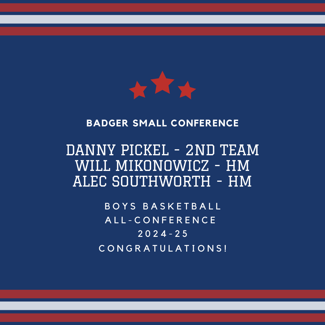 Congrats to our Boys Basketball All-Conference picks! #reedsburgpride #teamreedsburg
