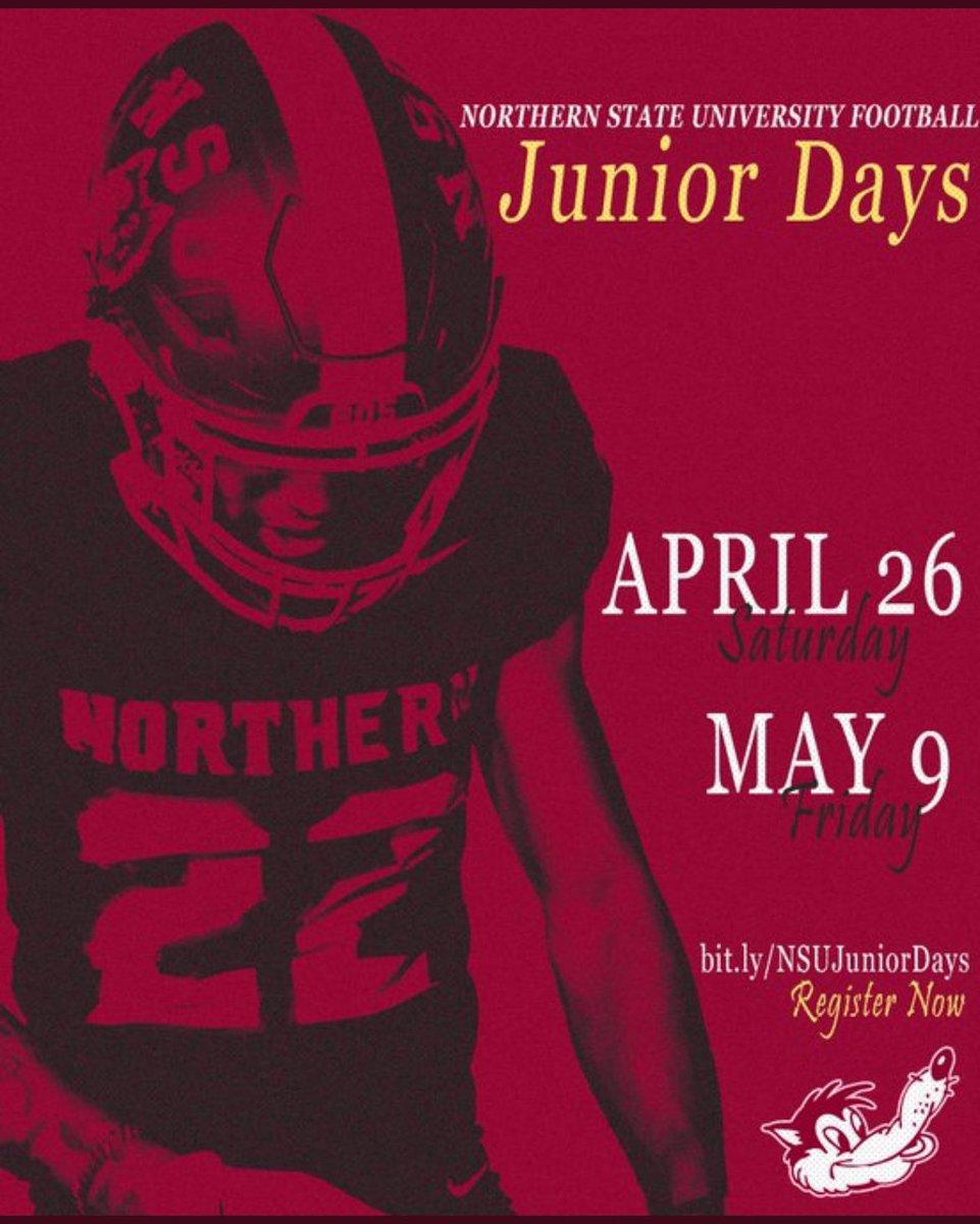 Thank you <a href="/JakeIery/">Jake Iery</a> for the jr day invite!@NSUWolves_FB