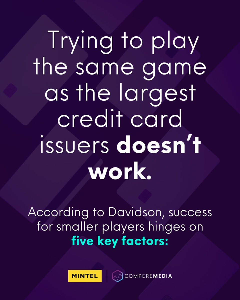 Comperemedia (@comperemedia) on Twitter photo ๐ฃ <a href="/TheAPDavidson/">Andrew Davidson</a> recently spoke with <a href="/SteveCocheo/">Steve Cocheo</a> from <a href="/FinancialBrand/">The Financial Brand</a>
about how smaller institutions can succeed in the card market ๐ธ๐ช๐ต๐ฉ๐ฐ๐ถ๐ต a $5 billion budget. ๐ช. ๐ bit.ly/4kGuO6s ๐ฃ <a href="/TheAPDavidson/">Andrew Davidson</a> recently spoke with <a href="/SteveCocheo/">Steve Cocheo</a> from <a href="/FinancialBrand/">The Financial Brand</a>
about how smaller institutions can succeed in the card market ๐ธ๐ช๐ต๐ฉ๐ฐ๐ถ๐ต a $5 billion budget. ๐ช. ๐ bit.ly/4kGuO6s