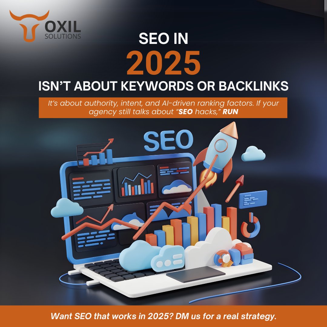 OxilSolutions's tweet image. Google isn’t your friend. SEO isn’t dead. The rules just changed - again.

#SEO2025 #GoogleUpdates #RankSmart #SearchEngineDomination #OxilSolutions