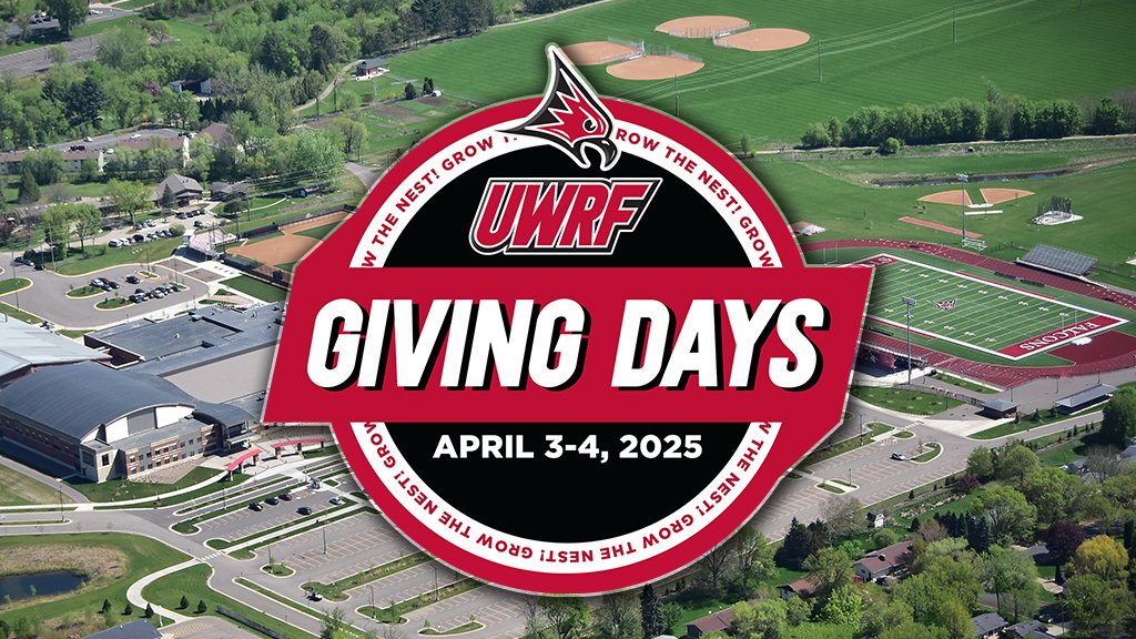 We're three weeks away from UWRF Giving Days!

This 𝗔𝗽𝗿𝗶𝗹 𝟯-𝟰, please considering helping us Grow The Nest! Your generous donations will make a difference for Falcon student-athletes 🙏

Give Now » tinyurl.com/yeyxcxdp
