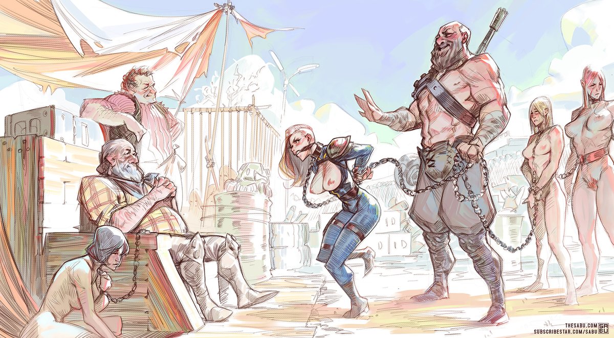 SexArcade's tweet photo. The Lone Wanderer seems to keep wandering into trouble 😅 https://t.co/fHTIodmJyX