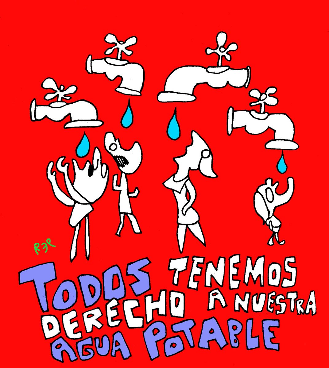 El acceso al agua es un derecho humano reconocido por la ONU desde 2010. Y también es tema de esta hermosa obra que <a href="/miguelrep/">Rep</a>  donó para que salga a subasta el 20 de marzo en nuestro desayuno de recaudación. ¿Y vos? ¿Ya reservaste tu lugar en Juntos por el futuro del agua?