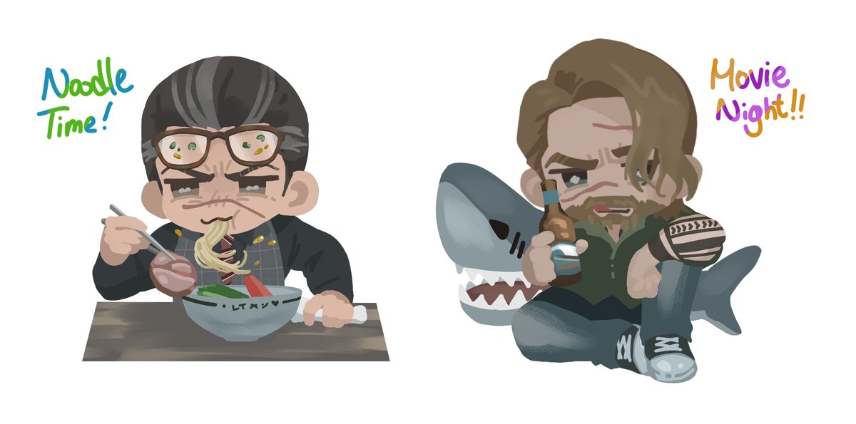 Pkreuzjj's tweet photo. 🍜👓🦈🍺 https://t.co/5xyxMkB7vY